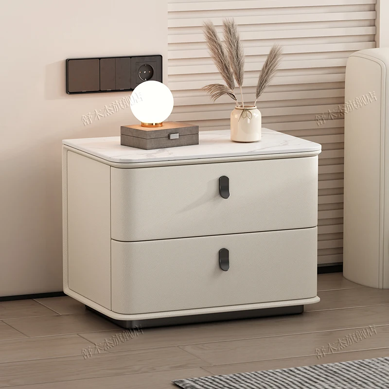 Lateral Nightstand Salon Drawers Closets Italian Side Table Korean Coffee Designer Articulos Para El Hogar Modern Furniture