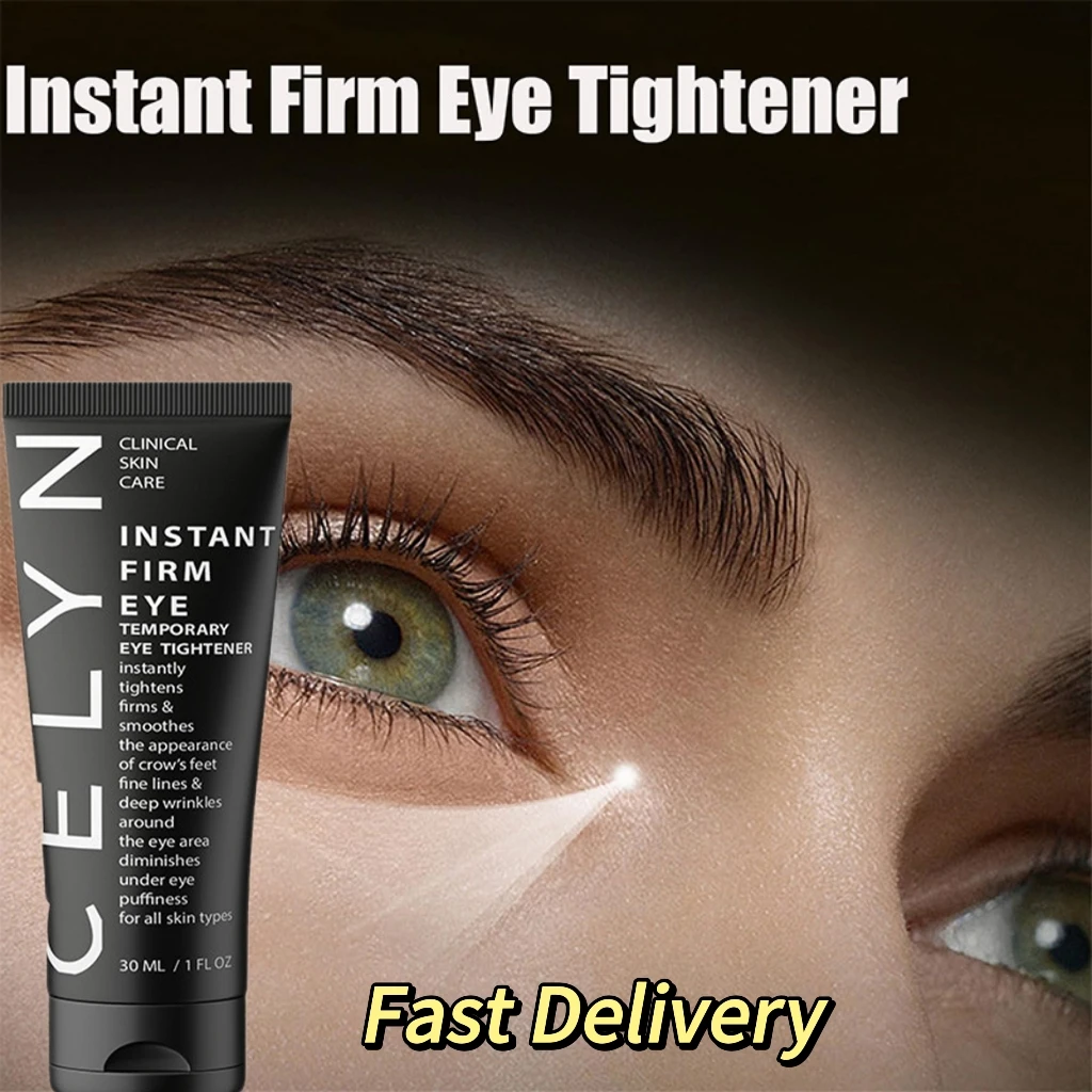 Crema para los ojos firme e instantánea, esencia tensora temporal para los ojos, antienvejecimiento, grano pálido, productos hidratantes de larga duración para el cuidado de los ojos, 30ml