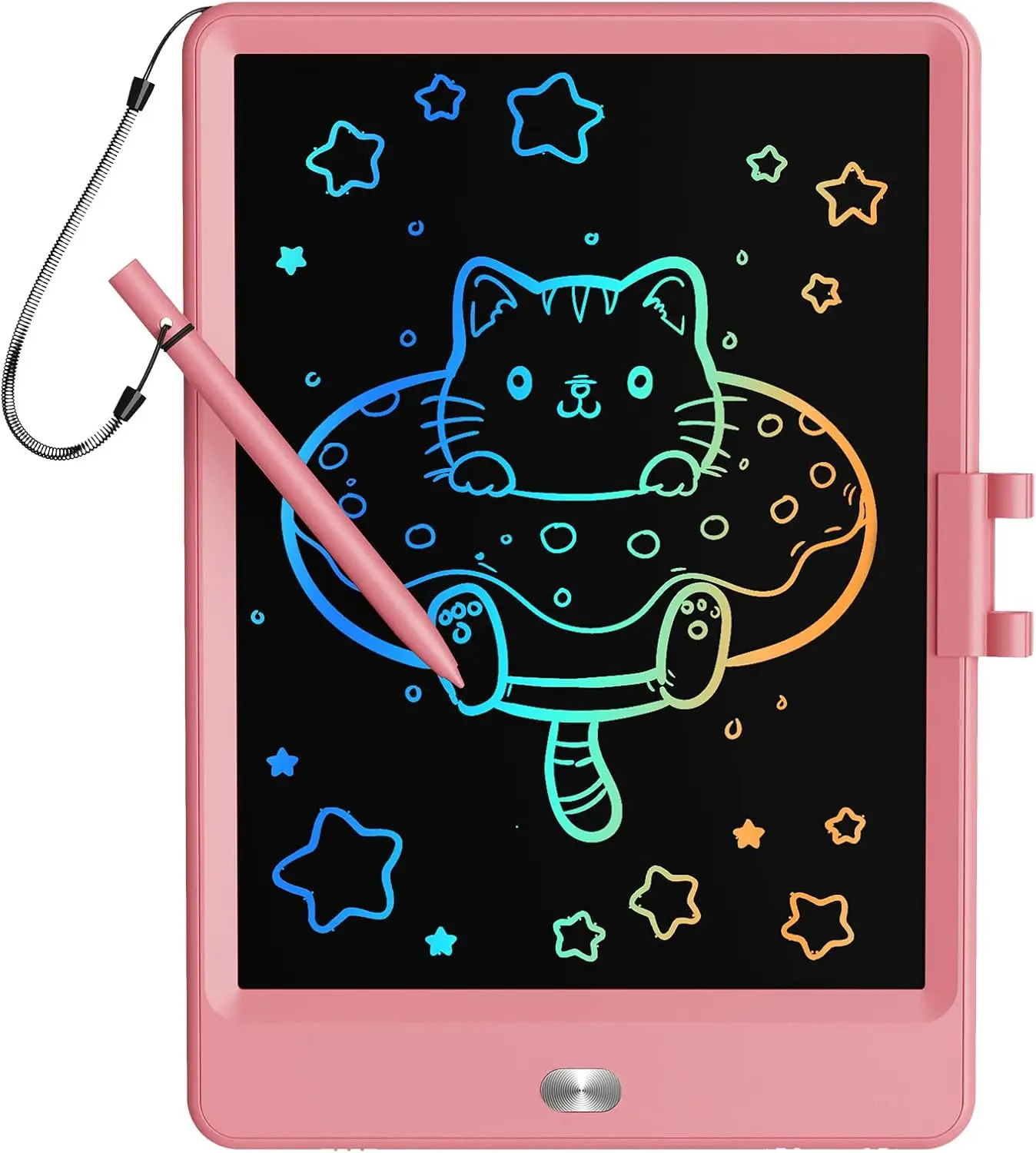 LCD-schrijftablet Doodle Board, 8,5 inch kleurrijk tekentablet schrijfblok, uitwisbaar Doodle Pad peuter reisspeelgoed