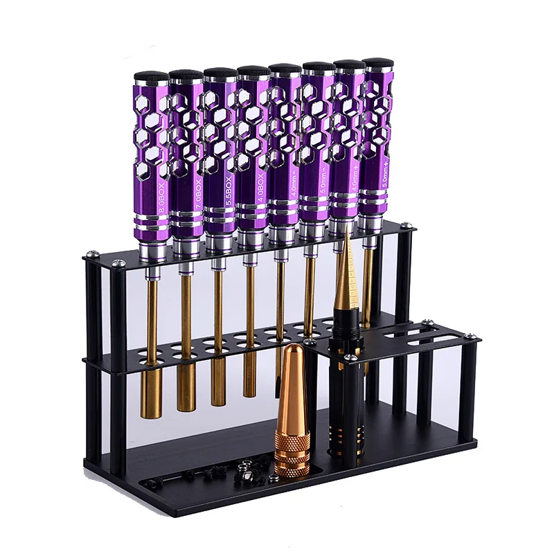 Aircraft model tool storage rack, screwdriver tool box  Vehicle model and ship model storage bracket