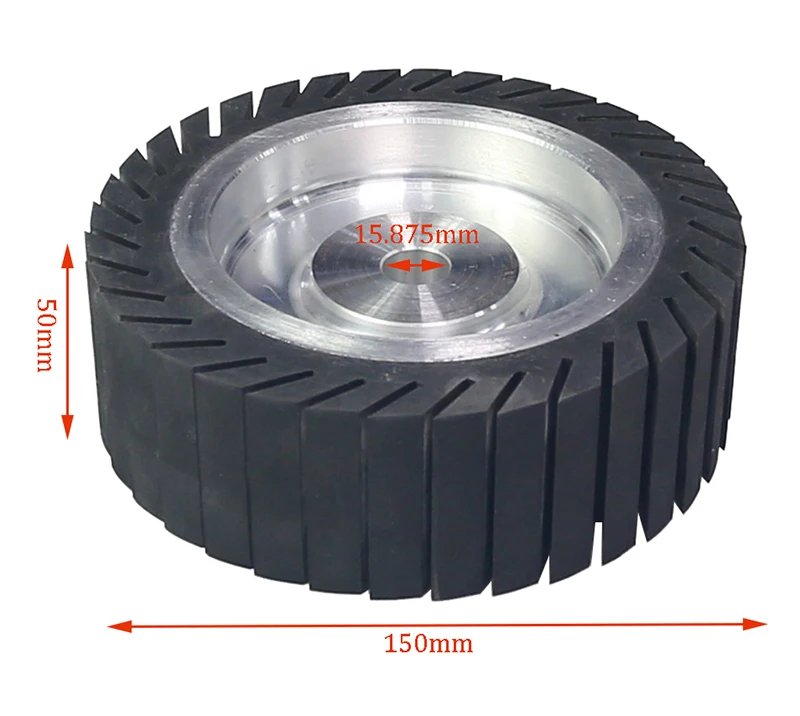 6 Zoll. / 150 mm Expander Gummirad Motor Tischschleifer Zubehör – Detail 3