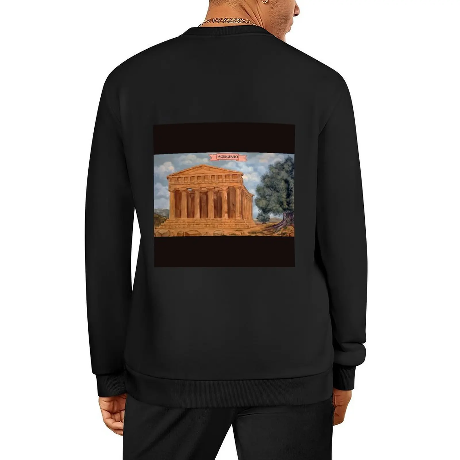 

AGRIGENTO Bella Pullover mens designer clothes korean autumn clothes winter clothes fashion men sweatshirts men