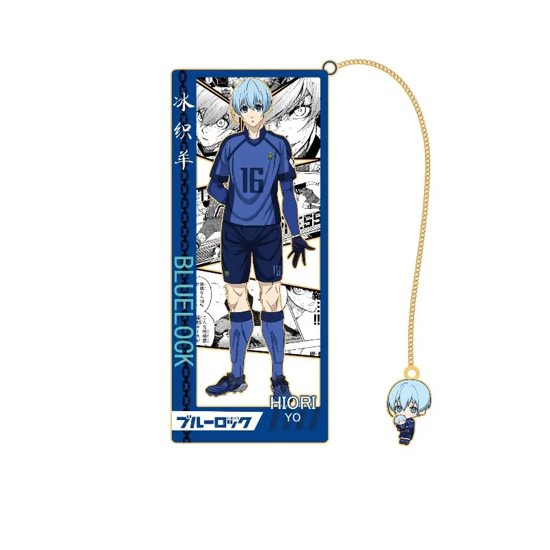 

Японское аниме BLUE LOCK Красивый мультяшный узор Закладка Аниме Товар Маленький подарок
