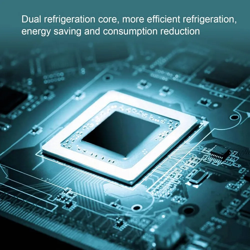 20L Mini Fridge for Bedroom Car Office Desk College Dorm Room, Portable Cooler and Warmer for Food, Drinks, Skincare, Beauty an