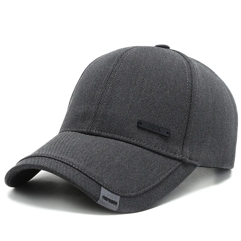 Fashion  Baseball Cap For Men Cotton Adjustable 56-60cm Golf Caps Middle-aged Elderly Outdoor Sports Hat Snapback Hats Gorra