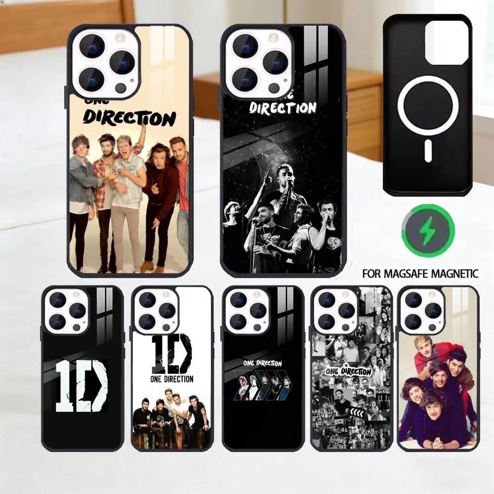 

One D-Direction-ES Band Phone Case For iPhone 17,16,15,14,13,12,Plus,Pro,Max for Magsafe Magnetic Wireless Charging