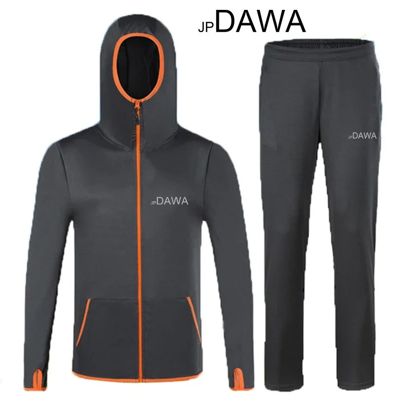 JP Dawa Spring/Summer Fishing Suit Quick Dried Ice Silk Men\'s Mountaineering, Hiking, Sunscreen, Mosquito Avoidant Riding Shirt