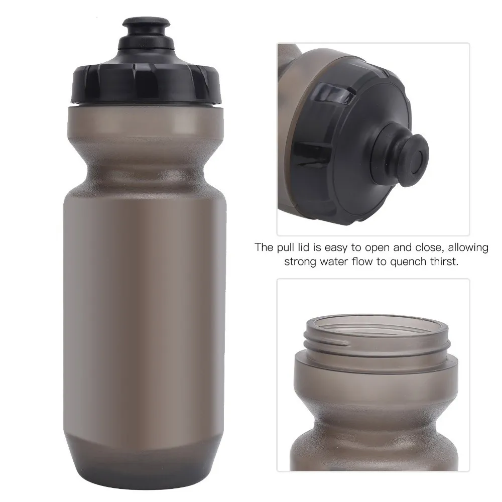 

610ML Bike Water Bottle Squeeze PP5 Fitness Water Bottle Nozzle Leak-Proof Cycling Water Bottle Sports Hydration Accessory