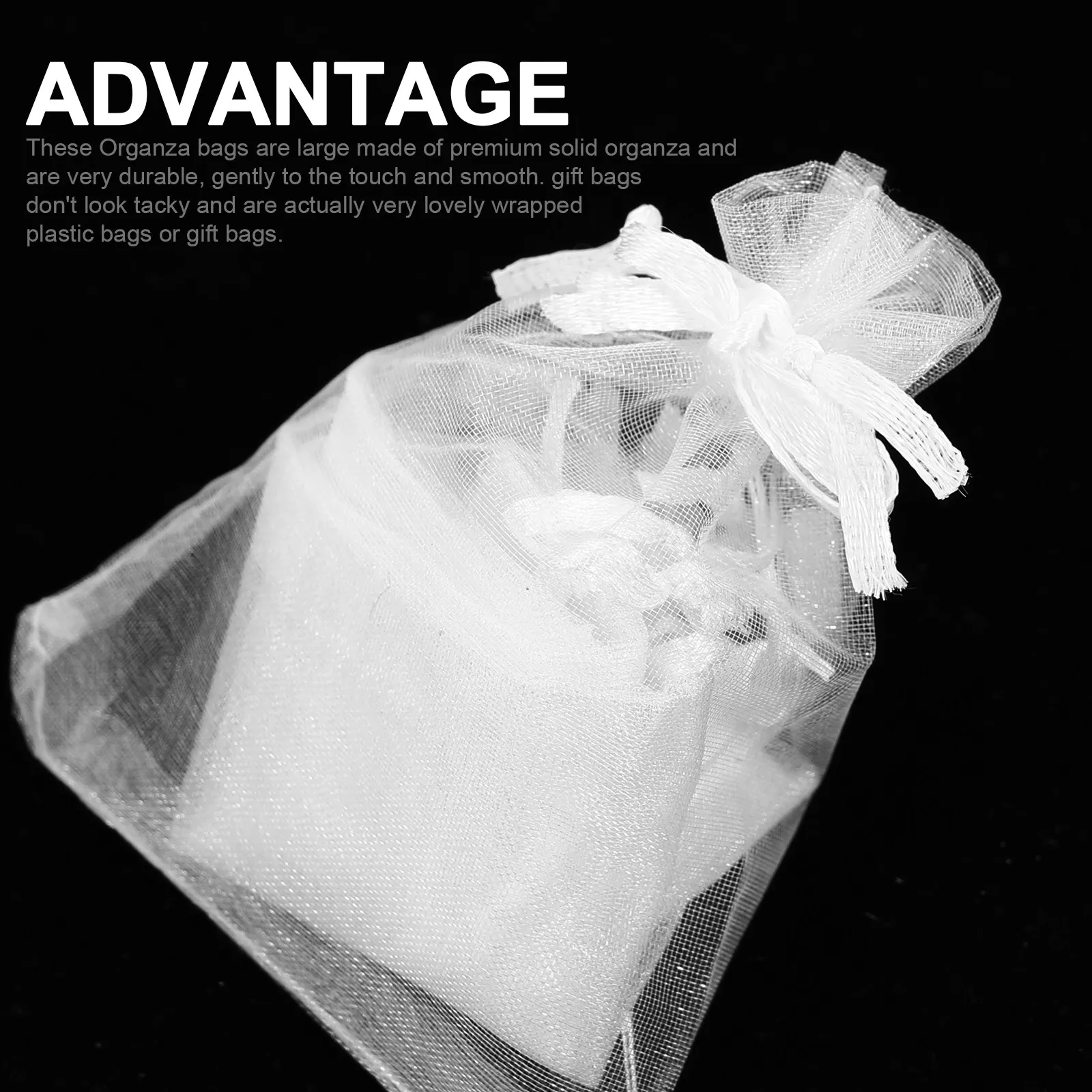 

100 шт. мешочков для хранения украшений на шнурке, сетчатые подарочные мешочки для свадеб, дней рождения, сувениров, мешочки для ювелирных изделий