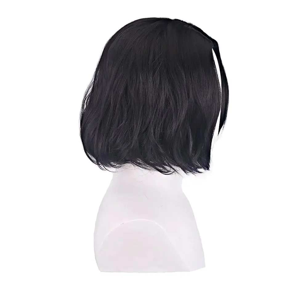 John Wick Wig Men's Black Curly Wigs Synthetic Hair Cosplay Wigs Halloween Party Play Role - view 3