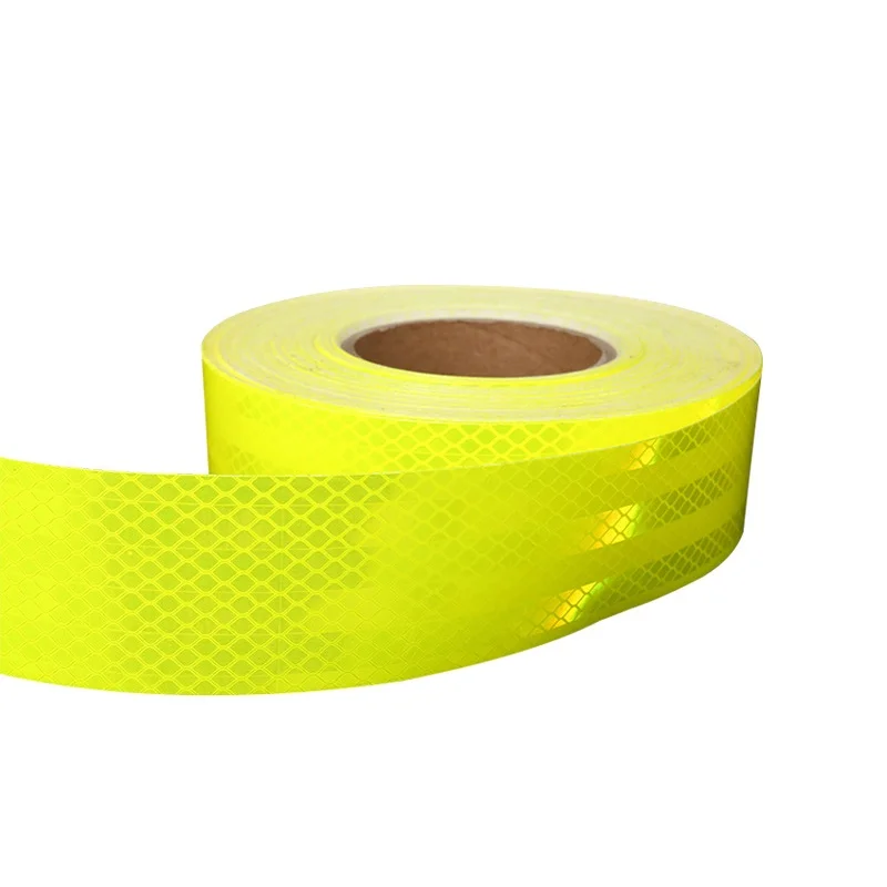 5cm x 45m DIY Supestrong Grade Reflective Sticker PET Reflective Warning Safety Tape For Truck Car Motorcycle