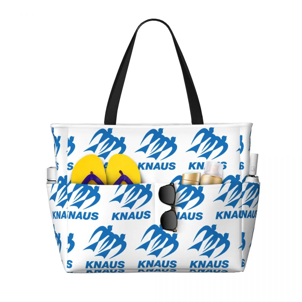 

Knaus Caravan Пляжная большая сумка Спортивный тренажерный зал Йога Duffle Большая большая сумка Женская дорожная сумка Сумка для фитнеса