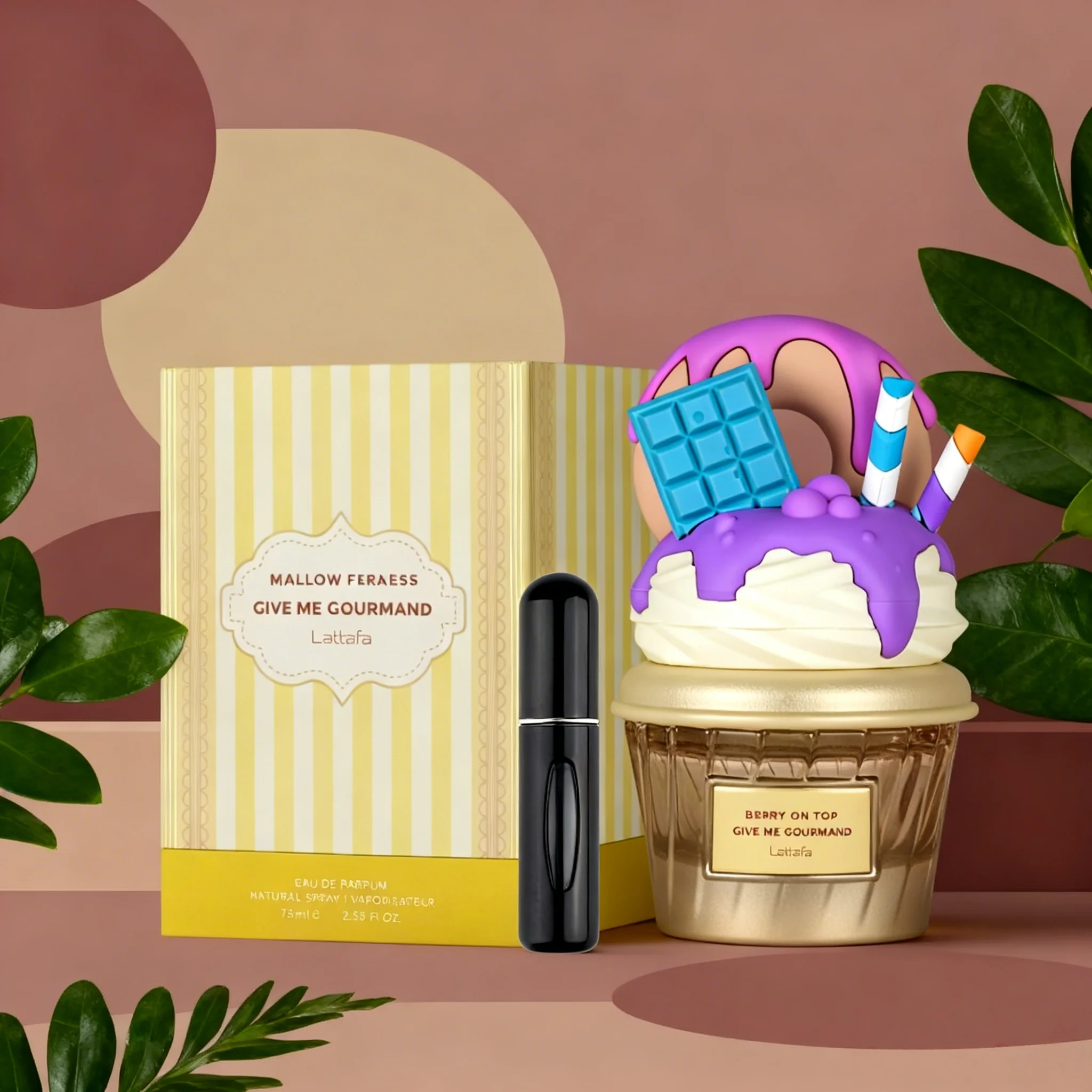 مجموعة عطور لاتافا جورماند - عطور متنوعة مستوحاة من الطعام (فانيليا/قهوة/شوكولاتة والمزيد) |   طويلة الأمد أو دي