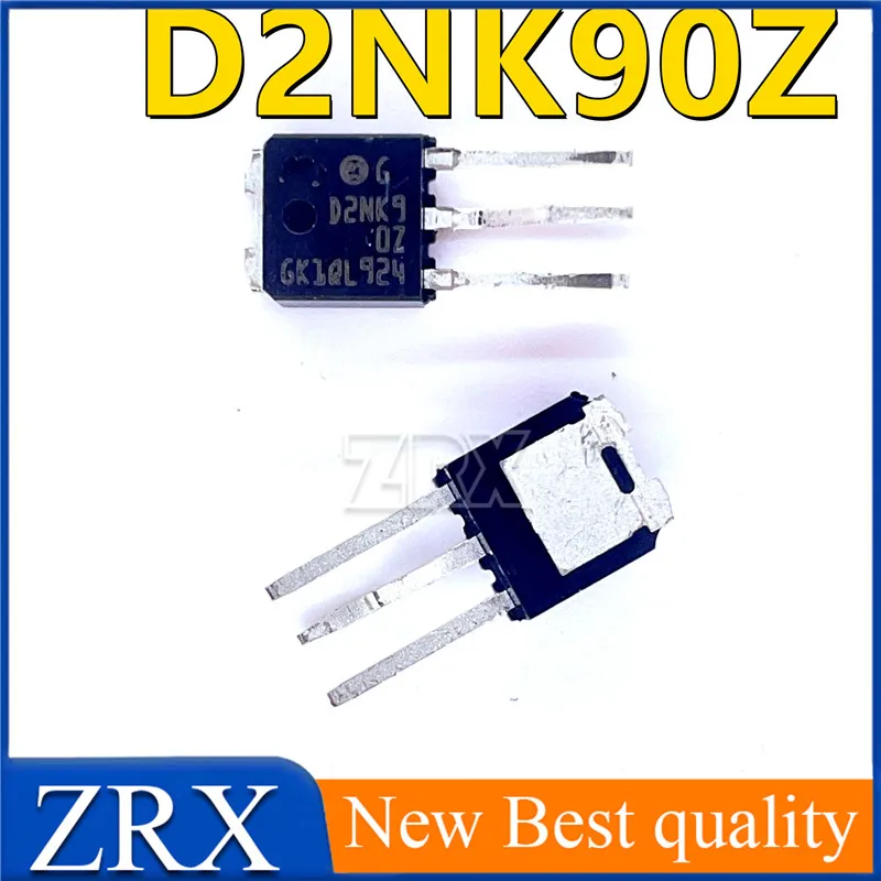 5Pcs/Lot D2NK90Z STD2NK90Z TO251 field effect high-voltage patch