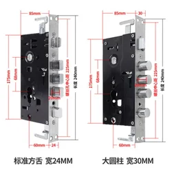 Anti Theft Door Lock Body, Anti Theft Door Single Double Action, Universal Square Round Head Anti Theft Lock Cylinder