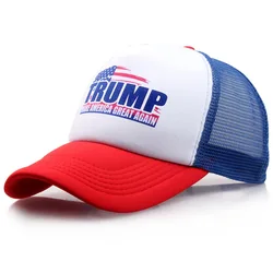 Presidente Trump Donald Make America Great Men Women berretto regolabile Snapback cappellini da trekking USA cappello da sole cappello da camionista Unisex berretto da papà