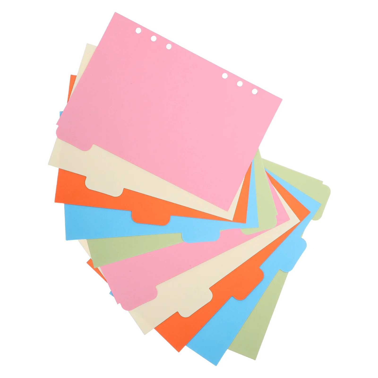 

10 шт., пластиковые разделители для индекса, сверхмощные разделители для переплета, прозрачная этикетка для школы, офиса, планировщик, кольцо для переплета, тетрадь