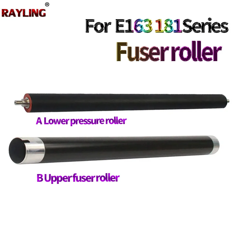 Fuser Upper hot Roller Pressure Lower Roller For Toshiba 163 165 166 167 203 206 207 237 223 225 243 245 181 182 212 242 211 220