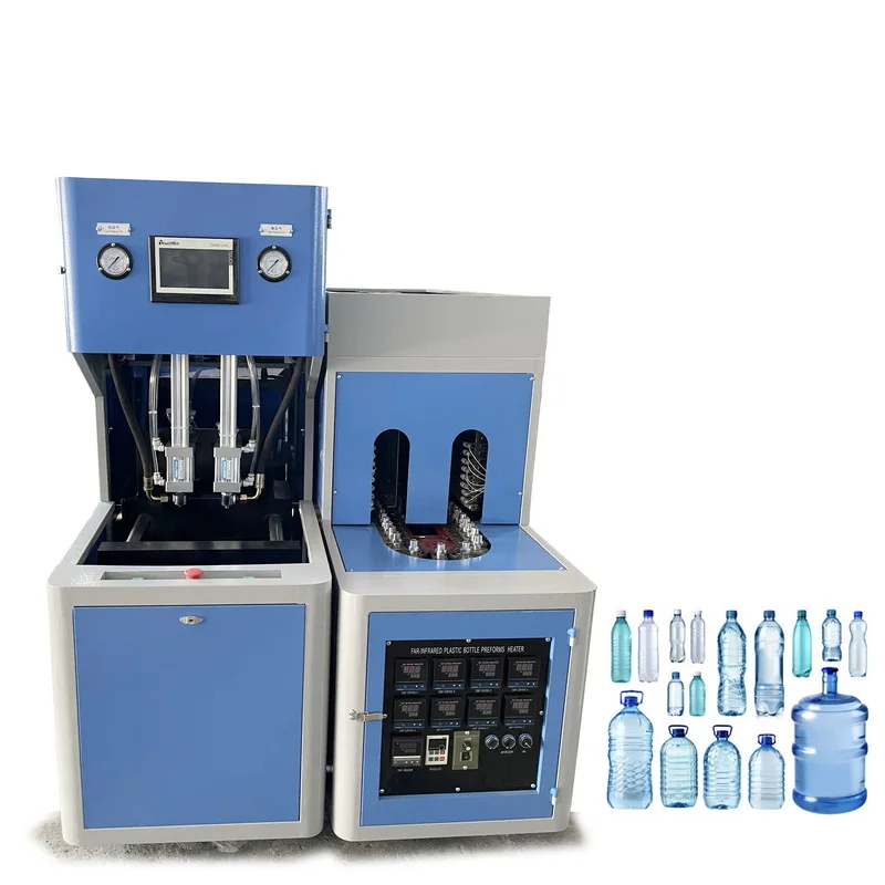 Full Auto PET Bottle Maker For Liquid Detergent Shampoo Container Production Industrial Grade Blow Molding Machine Line