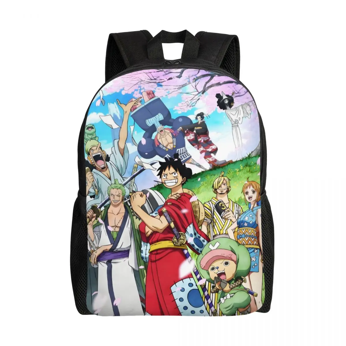 

Custom Japan L-Luffyes New Backpack for Boys Girls Graphic School College Travel Bags Women Men Bookbag Fits 15 Inch Laptop