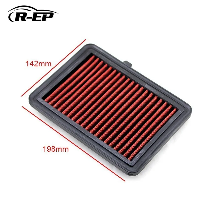 R-EP for Honda Air Filter car Replacement Fit GK5 VEZEL HR-V 1.5L Jazz 1.3L High Flow Panel Air Filter OEM 172205R0008 Washable