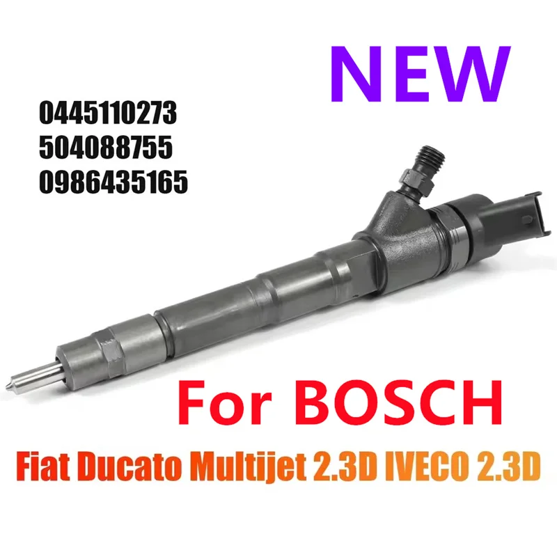 

New Fuel injector 0445110273 504088755 504377671 For Fiat Ducato and Iveco Daily 2.3D