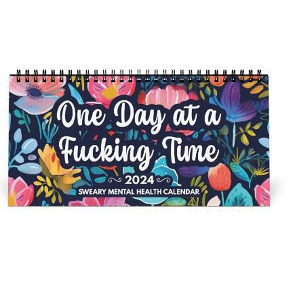 

Funny Calendar for Mental Health 2024, Swear Inspirational Calendar 2024, Flower Calendar, Inspirational Calendar Desk