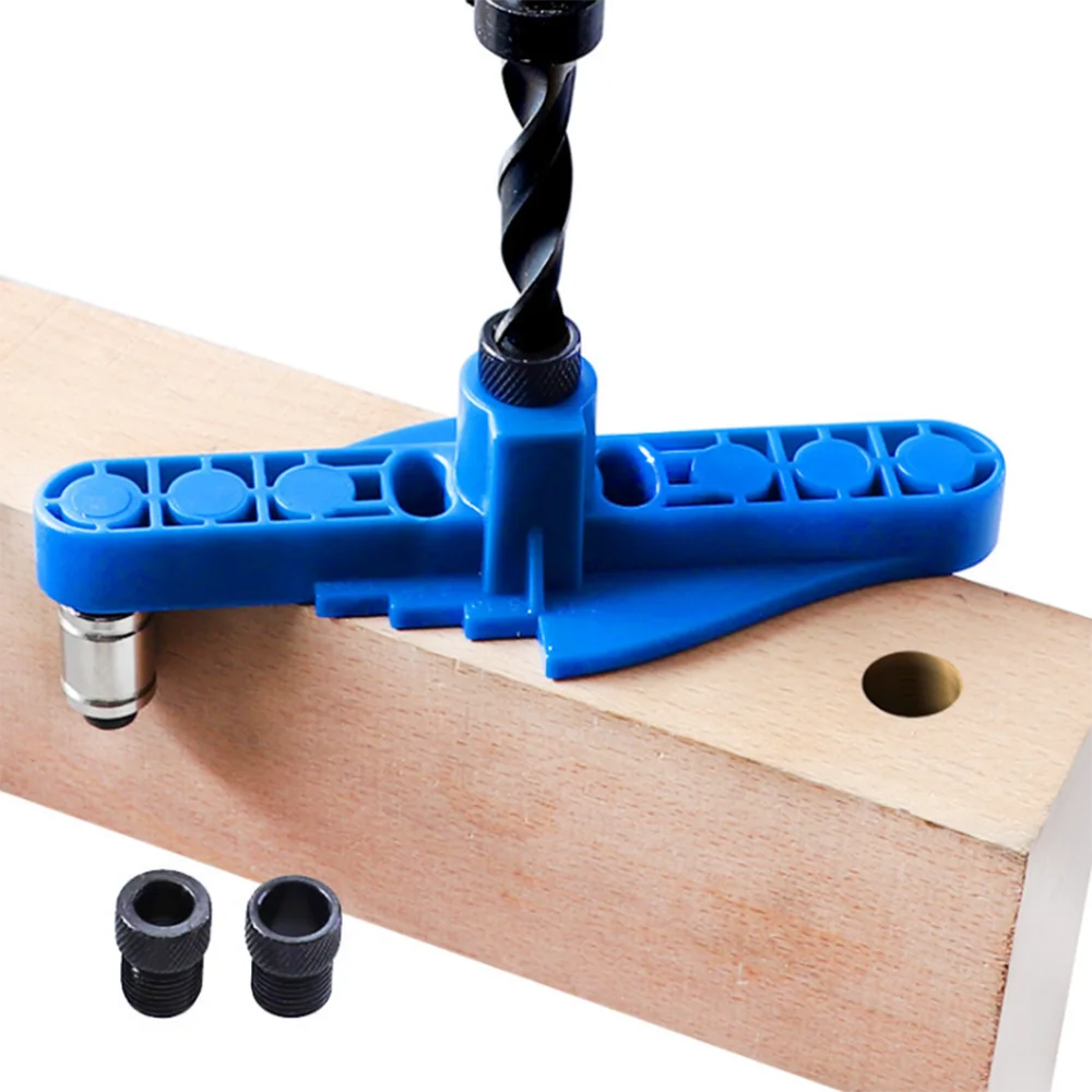 6/8/10mm Double-Sided Hole Saw Drill Bit Hole Punch Locator Center Finder Round Dowel Puncher DIY Woodworking Hand Tool