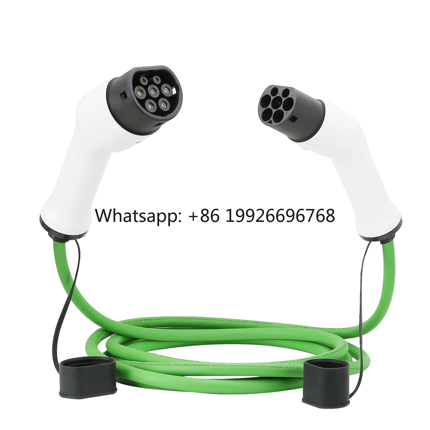 

Ev Charger Adapt Manufacturer 32A 22Kw 3 Phase Type2 to Type2 Electric Car Vehicle Ev Charging Cable Type 2