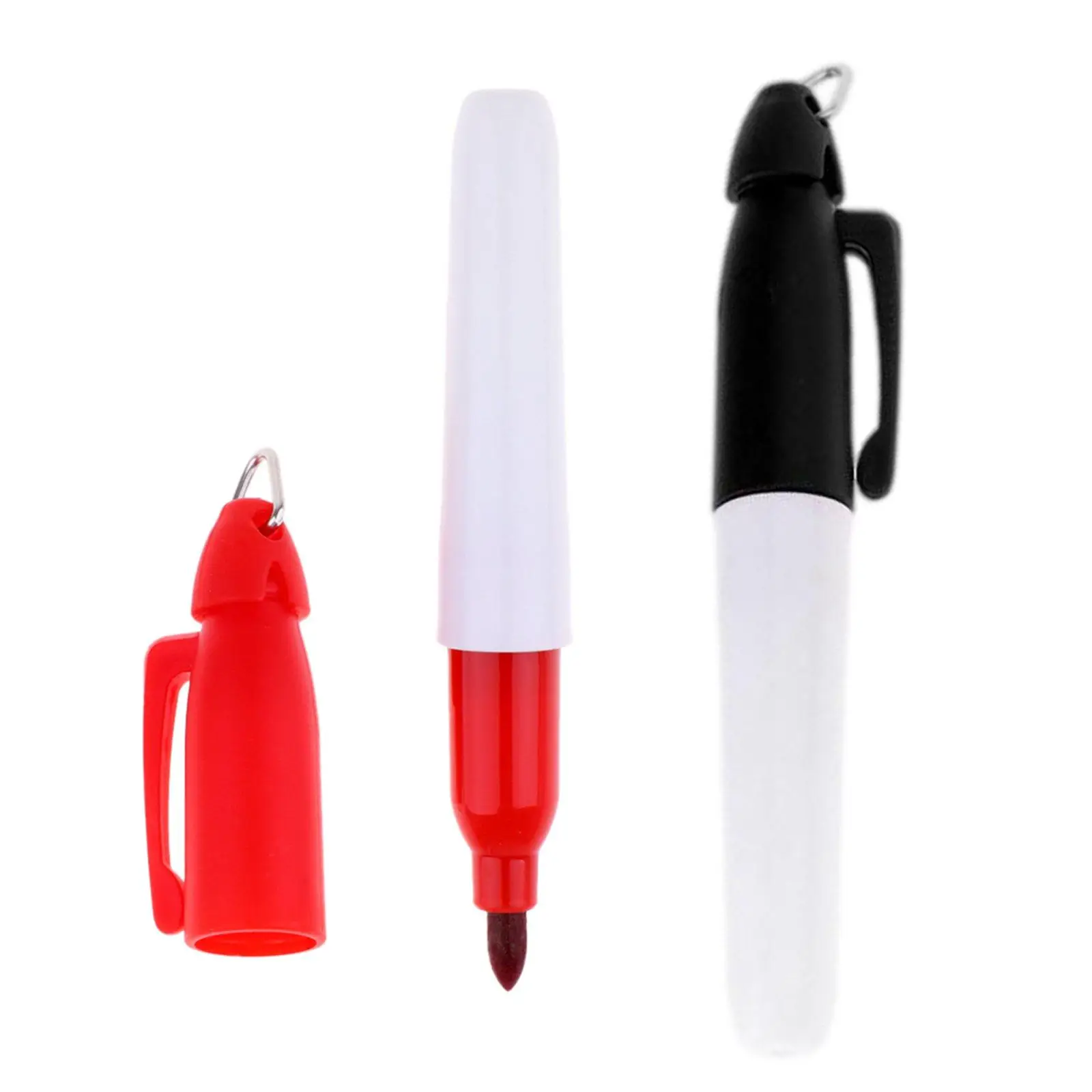 2x Universal Golf Marker Pen Drawing Golf Training Accessories