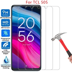 phone case for tcl 505 screen protector tempered glass on tcl505 back cover 360 protective coque bag 505case cas
