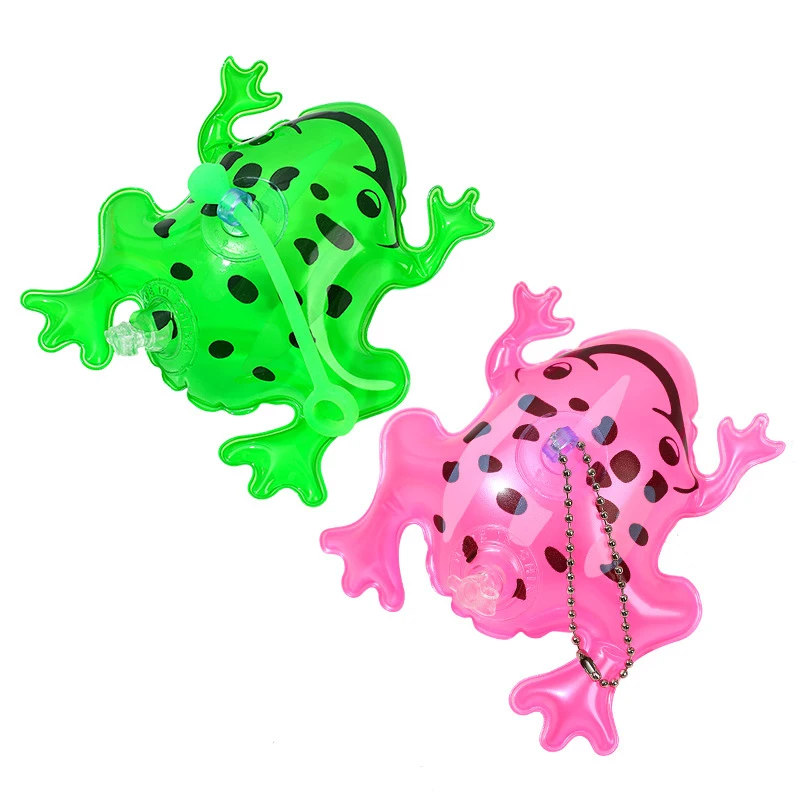 1Pc 11/20cm Inflatable Frog Luminous Balloons Swimming Pool Party Water Game Balloons Beach Sports Shower Frog Fun Toys for Kids