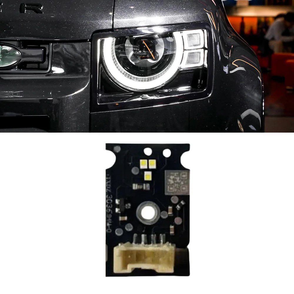 Brightly White DRL Board For 2020 2021 2022 Land Rover Defender Headlight Daytime Running Light Module CML-G5M3 5120-1 UBL303