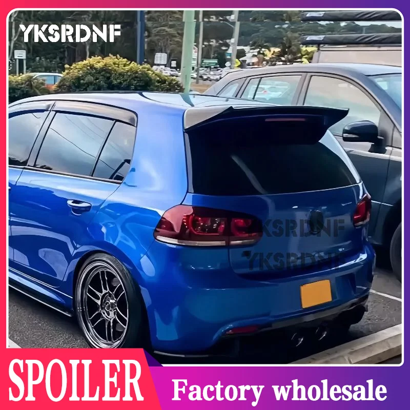 Автомобильный задний багажник, багажник, спойлер, стиль робота, задний спойлер на крышу, удлинитель кузова, тюнинг для VW Golf 6 GTI Mk6 GTI GTD R20 Автомобильный задний багажник, багажник, спойлер, стиль робота, задний спойлер на крышу, удлинитель кузова, тюнинг для VW Golf 6 GTI Mk6 GTI GTD R20