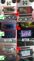 Autoradio Android Auto pour Fusible 300C,Cruiser Dodge RAM,Charger,Magnum Jeep Grand Traffic, Compass,Commander, Fosot