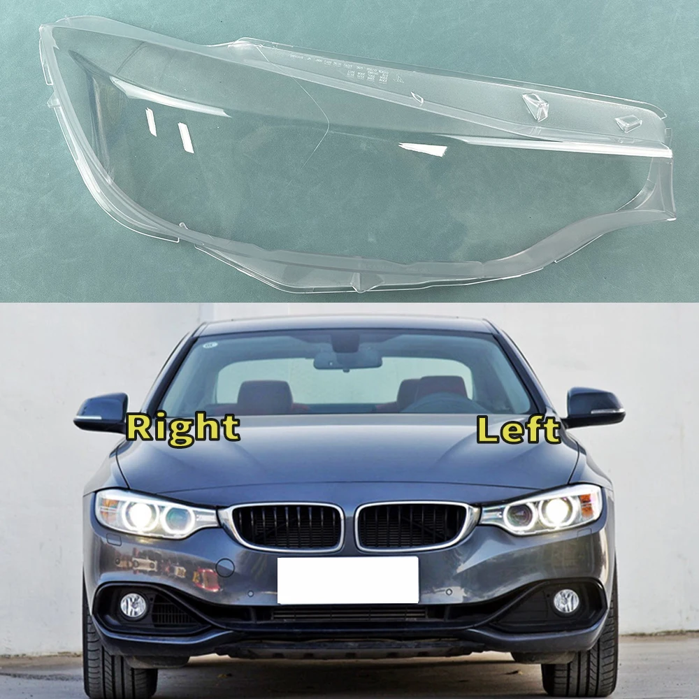 

For BMW M3 M4 4 Series F32 F33 F36 F82 2013~2016 Front Headlight Cover Headlamp Lamp Shell Transparent Lampshade Lens Plexiglass