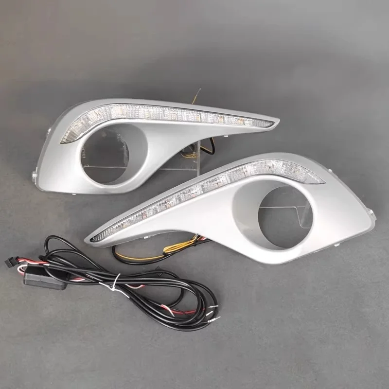 

Дневные ходовые огни (ДХО) / Противотуманные фары для Toyota Highlander 2012-2014, модифицированные светодиодные фары переднего бампера