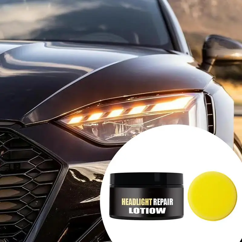 Car Headlight Repair Polish Car Paint Maintenance Retreader Remove Oxidizing Dirt Keep The Headlight Clear Polish Liquid