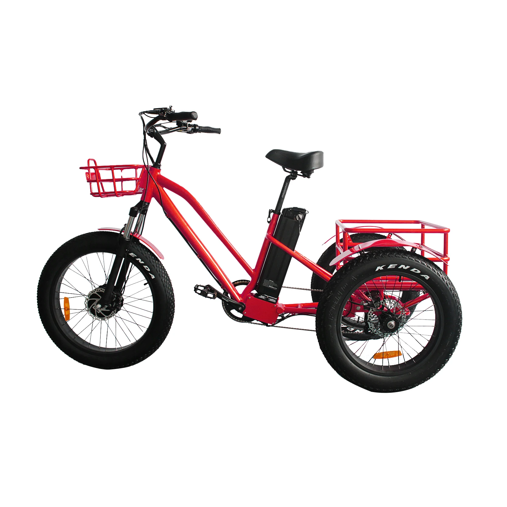 Sales of RSD-706 48 V 500 W electric cargo tricycle with disc brake