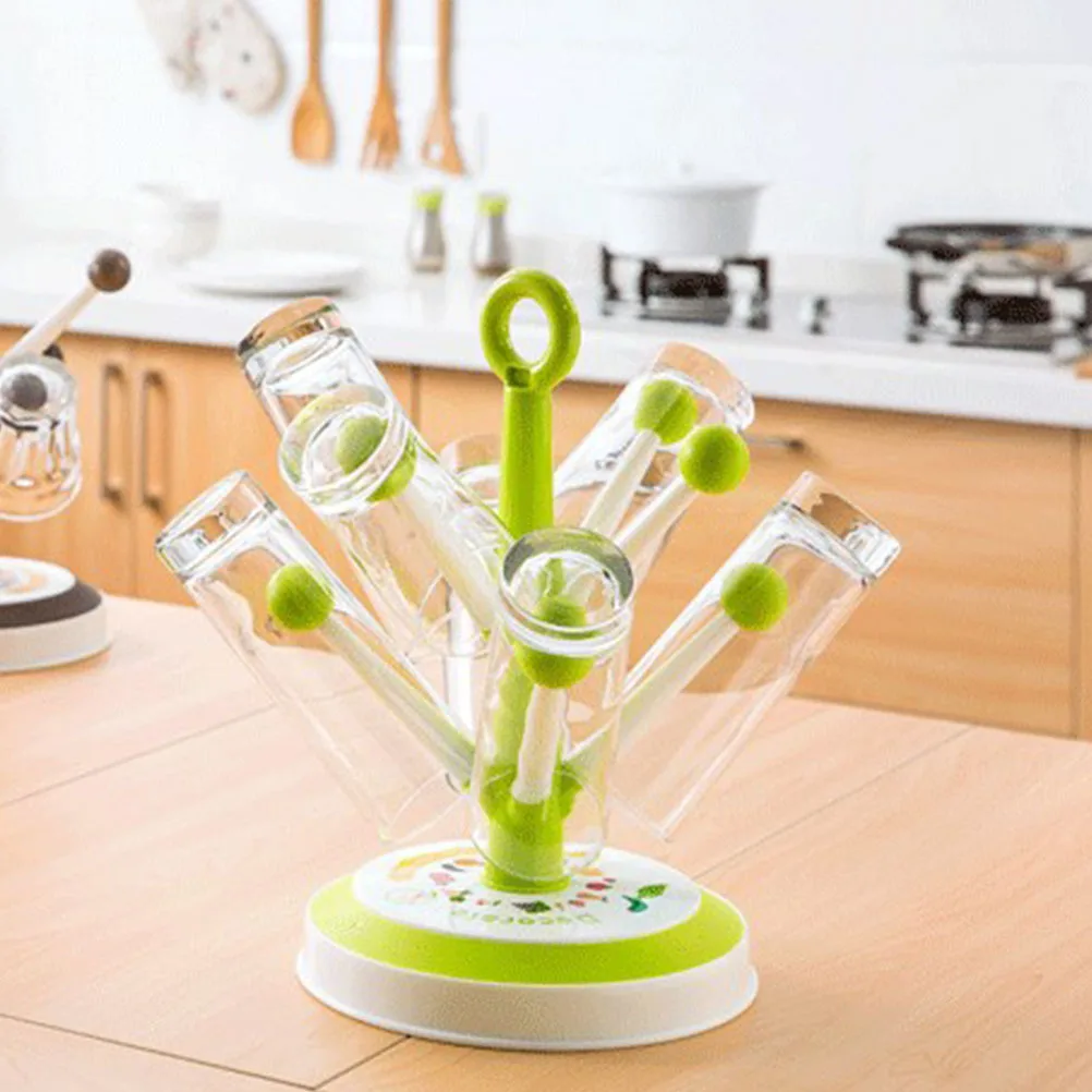 

Coffee Mug Cup Tree Drying Holder Removable Stand Easy to Assemble Save Time Effort Coffee Cup Holder Mug Tree