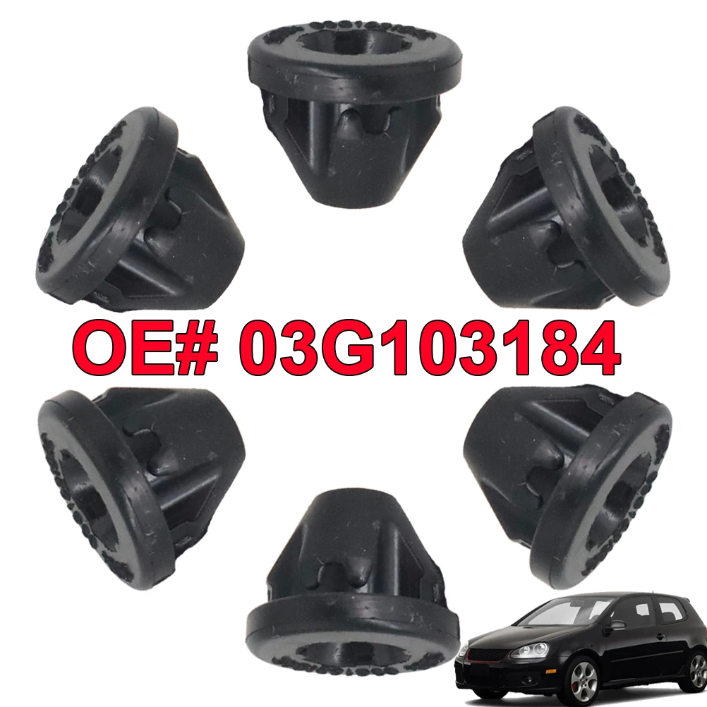 OE# 03G103184 Car Engine Cover Plug Socket Grommet Rubber For VW Polo Golf Jetta Audi A4 A6 Skoda Octavia Seat Car Accessories