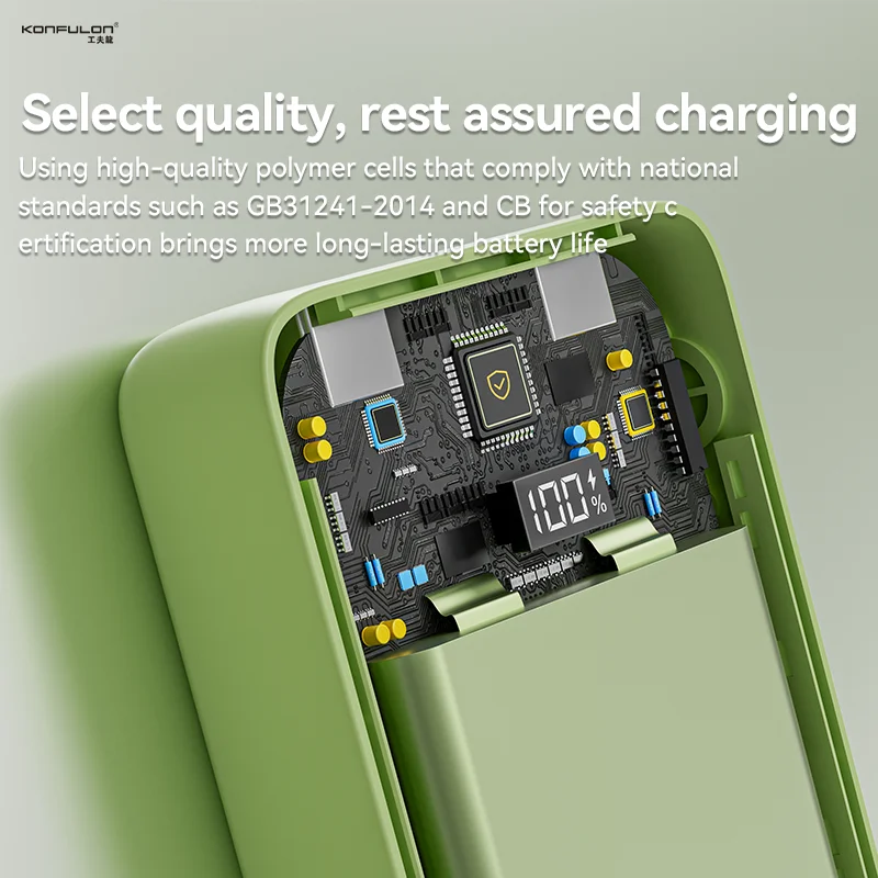 Power Bank Fast Charger 22.5W Portable Powerful 20000mAh Large Capacity External Battery Powerbank for iPhone 13 14 Xiaomi image 6