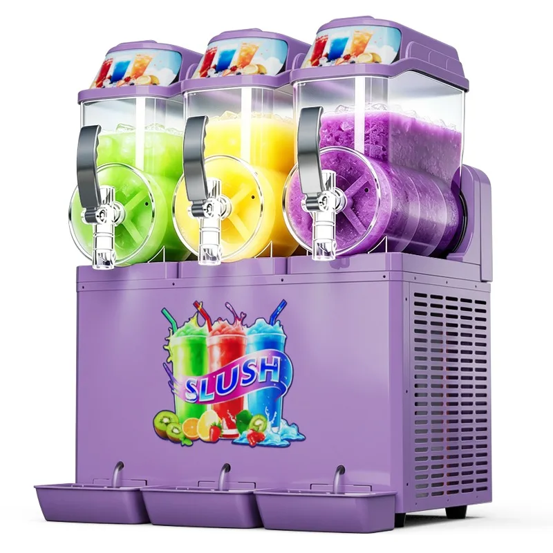 Professional 1/2/3 Tanks Cheap Price Commercial Slush Machine for Shop