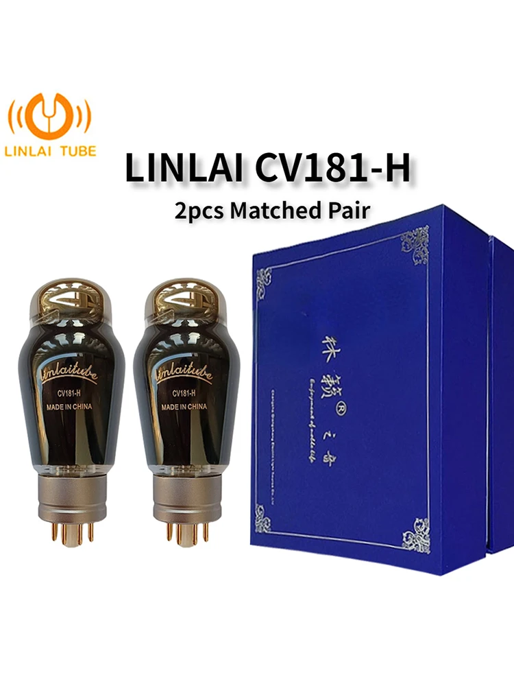 Gyykd linlai CV181-H สูญญากาศหลอด HiFi วาล์วเสียงอัพเกรด CV181 6N8P 6SN7ชุดเครื่องขยายสัญญาณอิเล็กทรอนิกส์