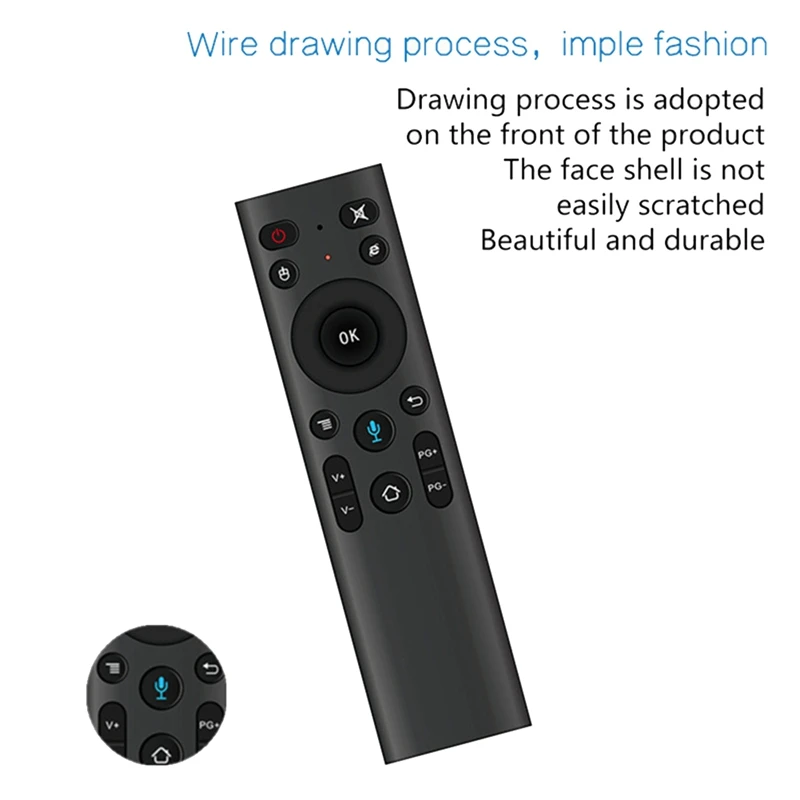 Bluetooth Remote Voice Control Remote Control Q5+ For Smart TV Android Box 2.4G Wireless IPTV Voice Remote Control