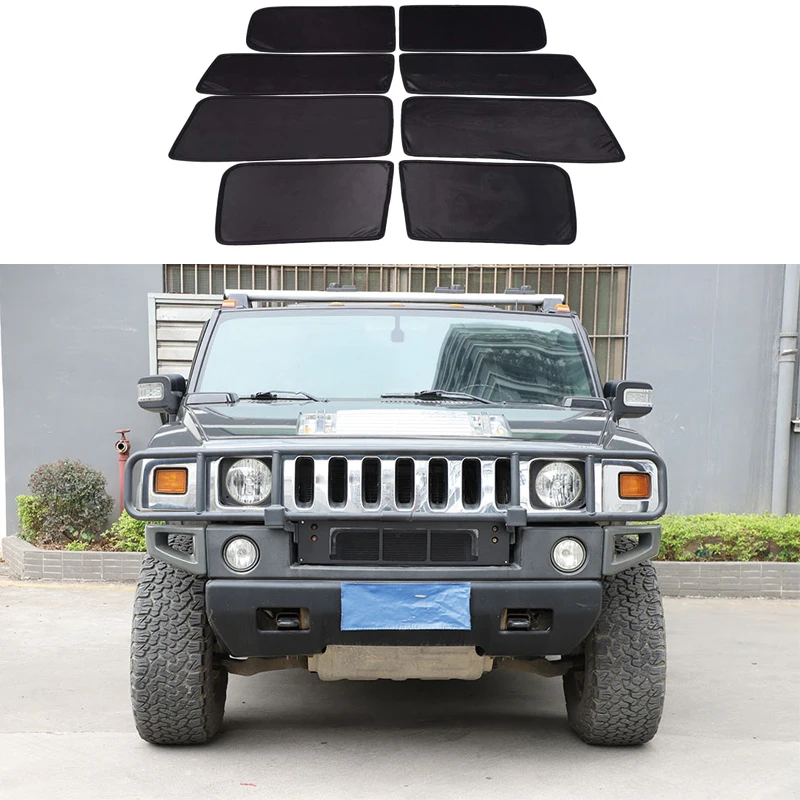 Window screen Insulated sun visor Camping insect net accessories Auto parts For Hummer H2 2003 2004 2005 2006 2007 2008 2009