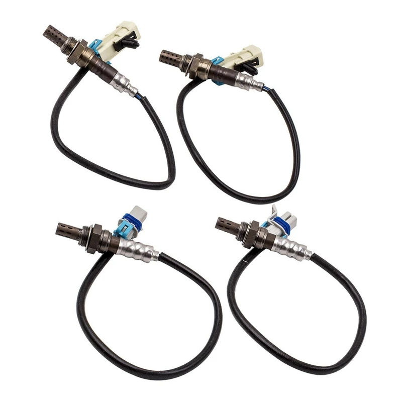 

4Pcs O2 Oxygen Sensor For Cadillac Escalade Chevrolet Silverado Tahoe GMC Yukon Sierra 12609457 12611165 92457789