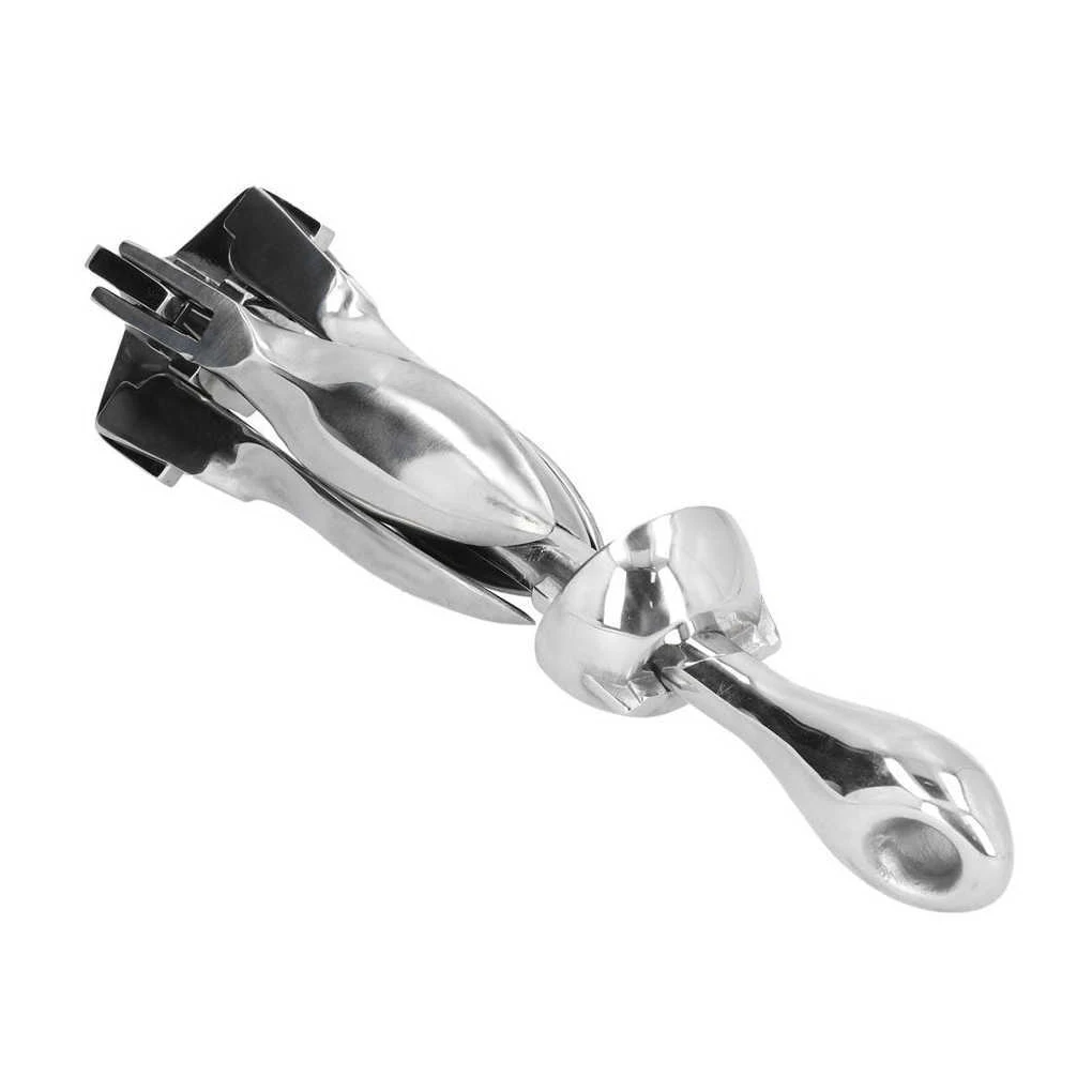 Folding Grapnel 1 5kg Stainless Steel Solid Anchor Docking Umbrella-Type Grapnels Exquisite Craft Kayak Watercraft