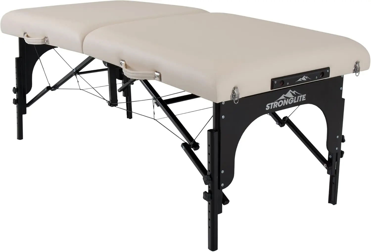 Tragbarer Stronglite Premier-Massagetisch – hochfestes, 7,6 cm langes Deluxe-Schaumsystem, inkl. Flex-Rest Kopfstütze und Memory-Schaum