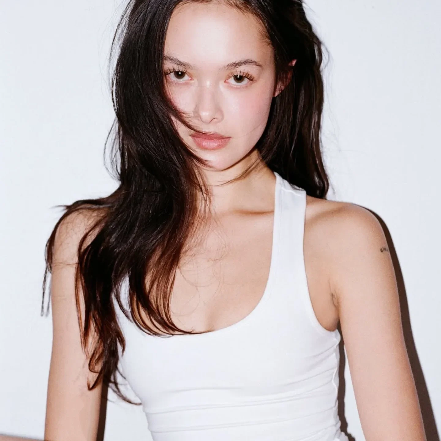 Tank Women Y2K Spaghetti Strap Tank Top Wide Strap U-back Sleeveless Vest Soft Skin-friendly Casual Sports Crop Top air